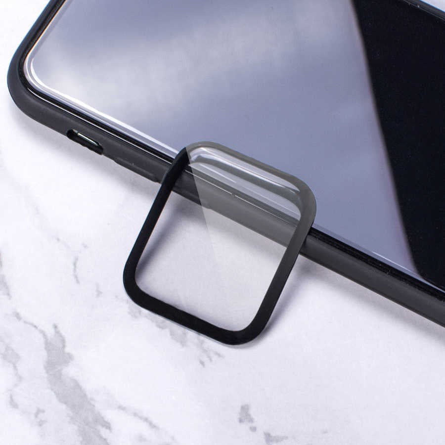 Apple Watch 38mm Zore PPM Watch Glass Ekran Koruyucu Siyah