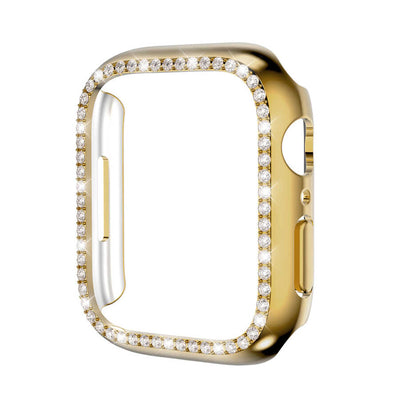 Apple Watch 38mm Zore Watch Gard 05 Sert PC Koruyucu Gold