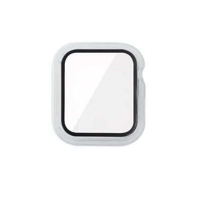 Apple Watch 38mm Zore Watch Gard 07 Sert PC Koruyucu Gümüş