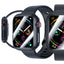 Apple Watch 38mm Zore Watch Gard Ekran Koruyucu Siyah