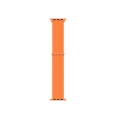 Apple Watch 40mm Kordon Band-03 Serisi Hasır Strap Kayış Papaya