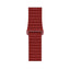 Apple Watch 40mm KRD-09 Deri Lop Kordon Kırmızı