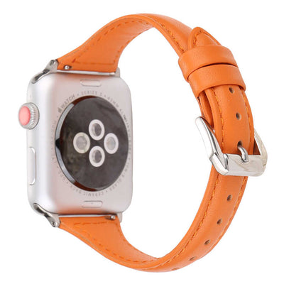 Apple Watch 40mm KRD-28 Deri Kordon Pembe