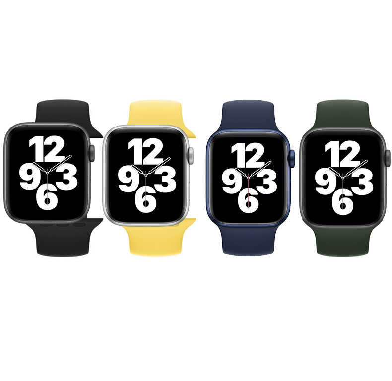 Apple Watch 40mm KRD-31 Solo Loop Small Kordon Gri