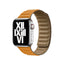 Apple Watch 40mm KRD-34 Deri Kordon Turuncu