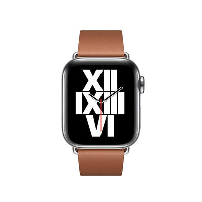 Apple Watch 40mm KRD-42 Deri Kordon Lacivert