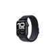 Apple Watch 40mm KRD-91 Hasır Kordon Strap Kayış Siyah-Mavi