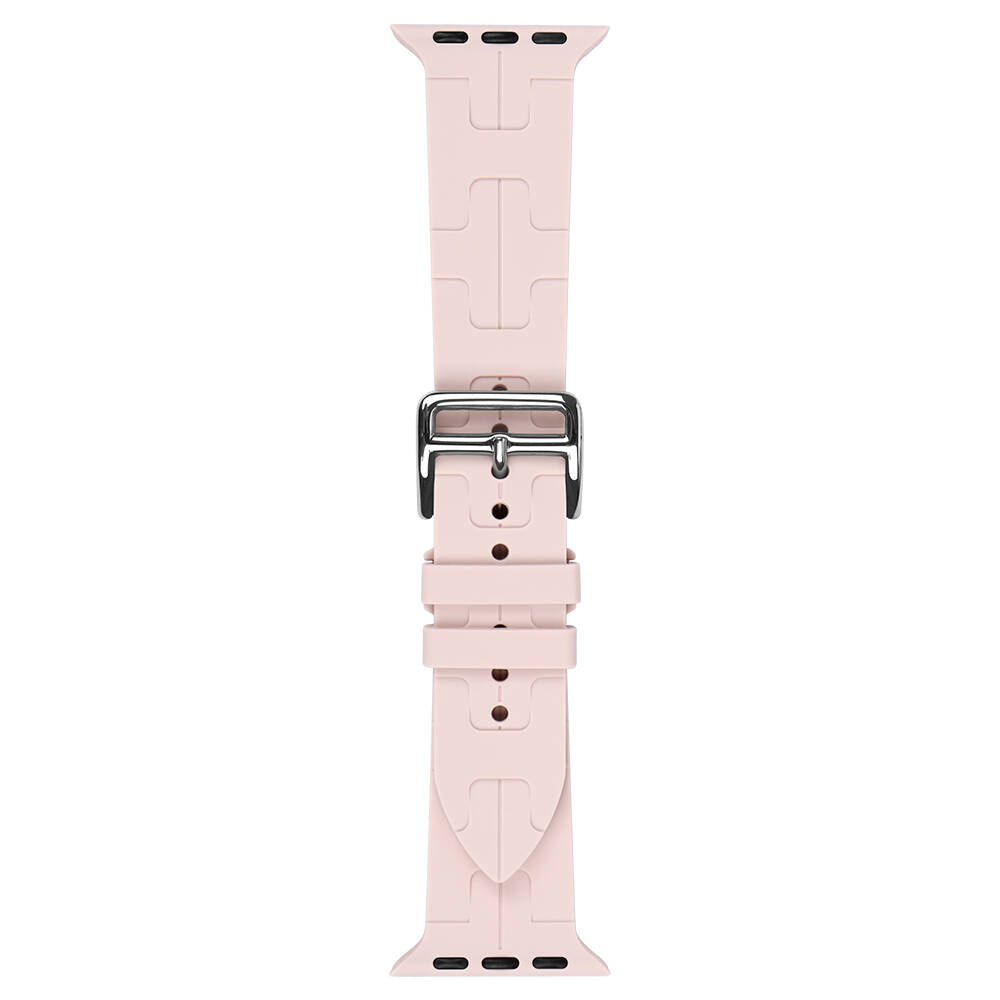 Apple Watch 40mm KRD-92 Silikon Kordon Pembe Açık