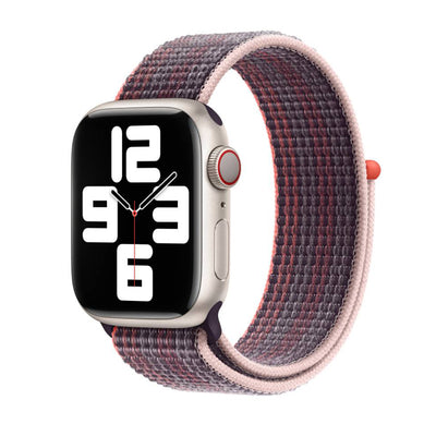 Apple Watch 40mm Zore KRD-03 Hasır Kordon Elder Berry