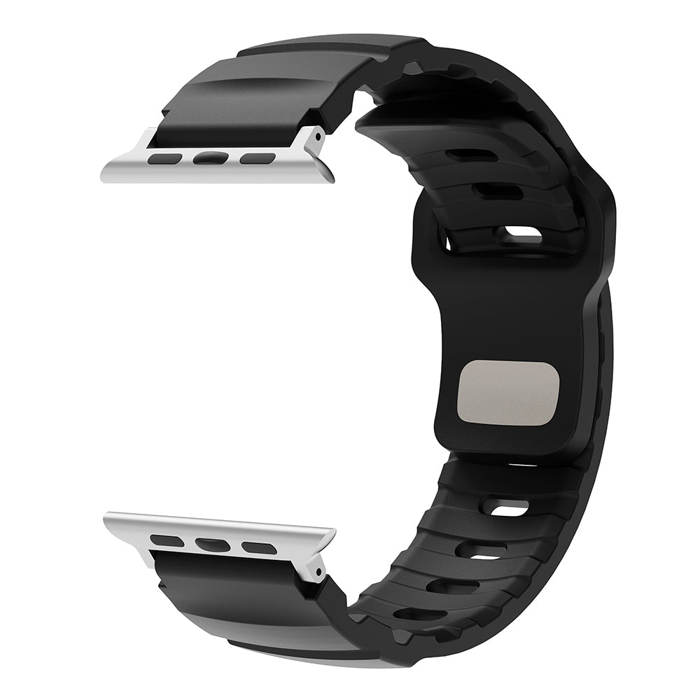 Apple Watch 40mm Zore KRD-143 Silikon Kordon Siyah