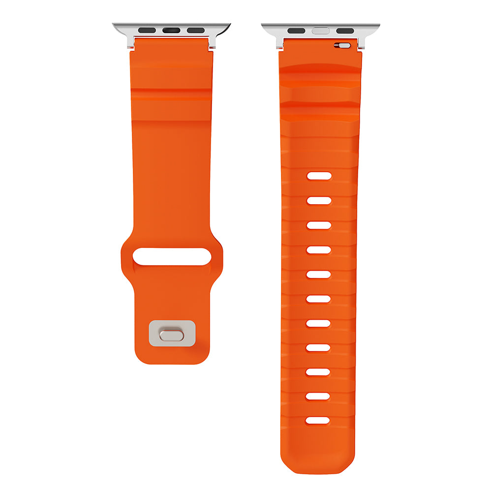 Apple Watch 40mm Zore KRD-143 Silikon Kordon Turuncu