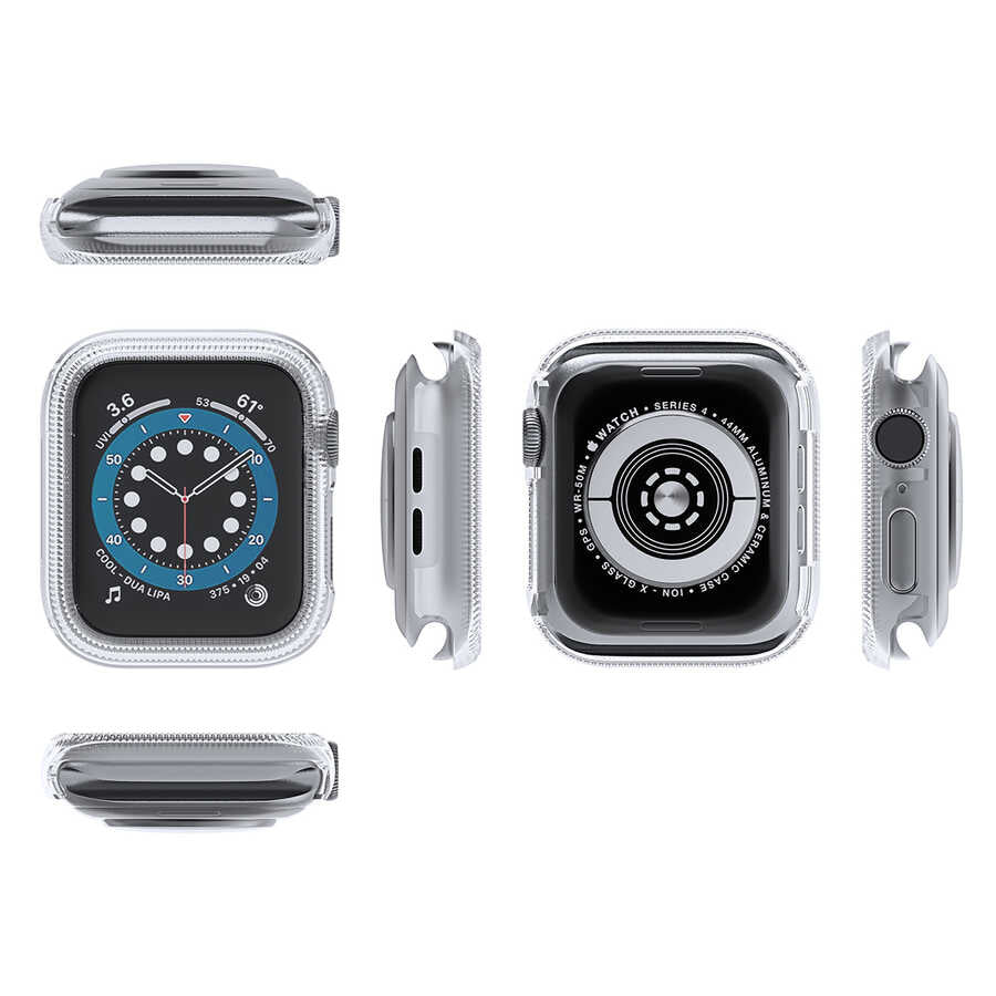 Apple Watch 40mm Zore Watch Gard 03 Kasa Koruyucu Mavi