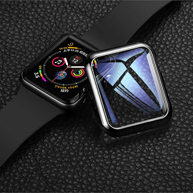 Apple Watch 40mm Zore Watch Gard Ekran Koruyucu Siyah