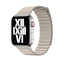 Apple Watch 42mm KRD-09 Deri Lop Kordon Beyaz