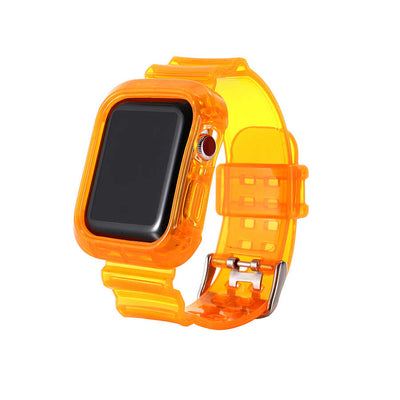Apple Watch 42mm KRD-27 Silikon Kordon Yeşil
