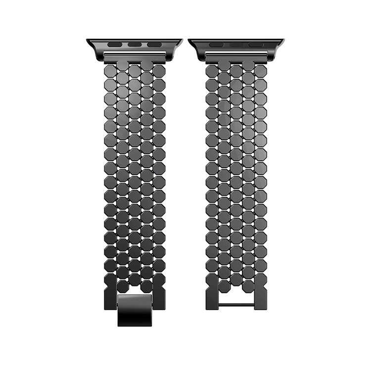 Apple Watch 42mm KRD-30 Metal Kordon Siyah