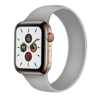 Apple Watch 42mm KRD-31 Solo Loop Medium Kordon Yeşil
