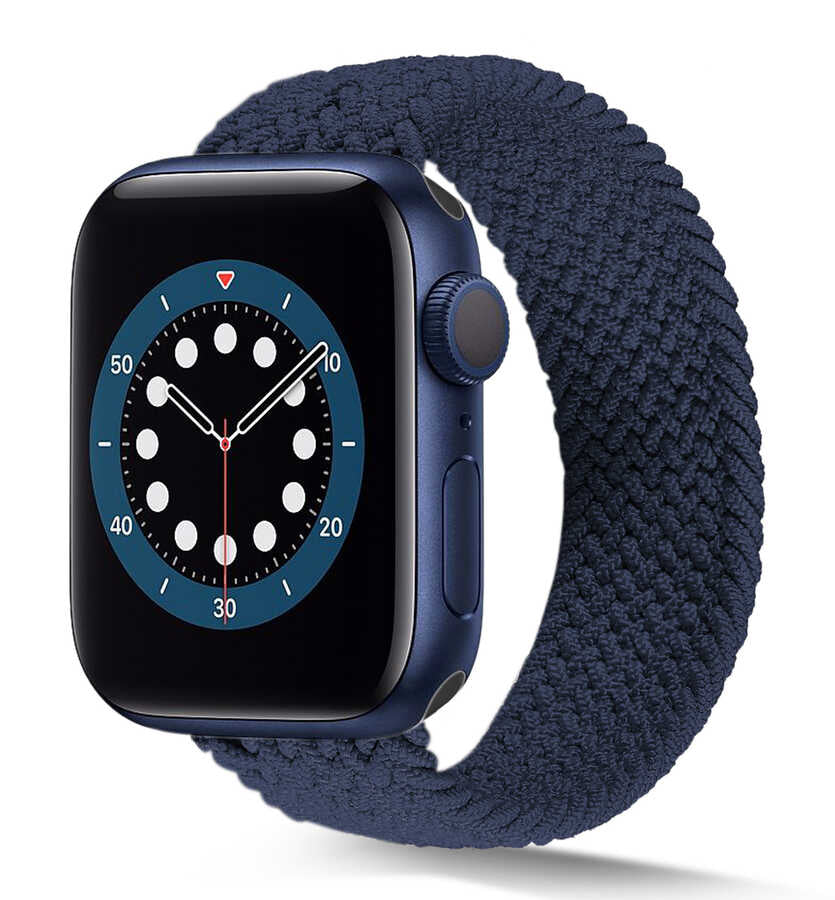Apple Watch 42mm KRD-38 Large Kordon Lacivert