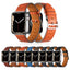 Apple Watch 42mm KRD-76 PU Deri Kordon Strap Kayış Koyu Yeşil
