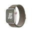 Apple Watch 42mm KRD-91 Hasır Kordon Strap Kayış Koyu Yeşil