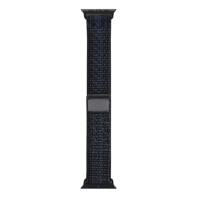 Apple Watch 42mm KRD-91 Hasır Kordon Strap Kayış Siyah