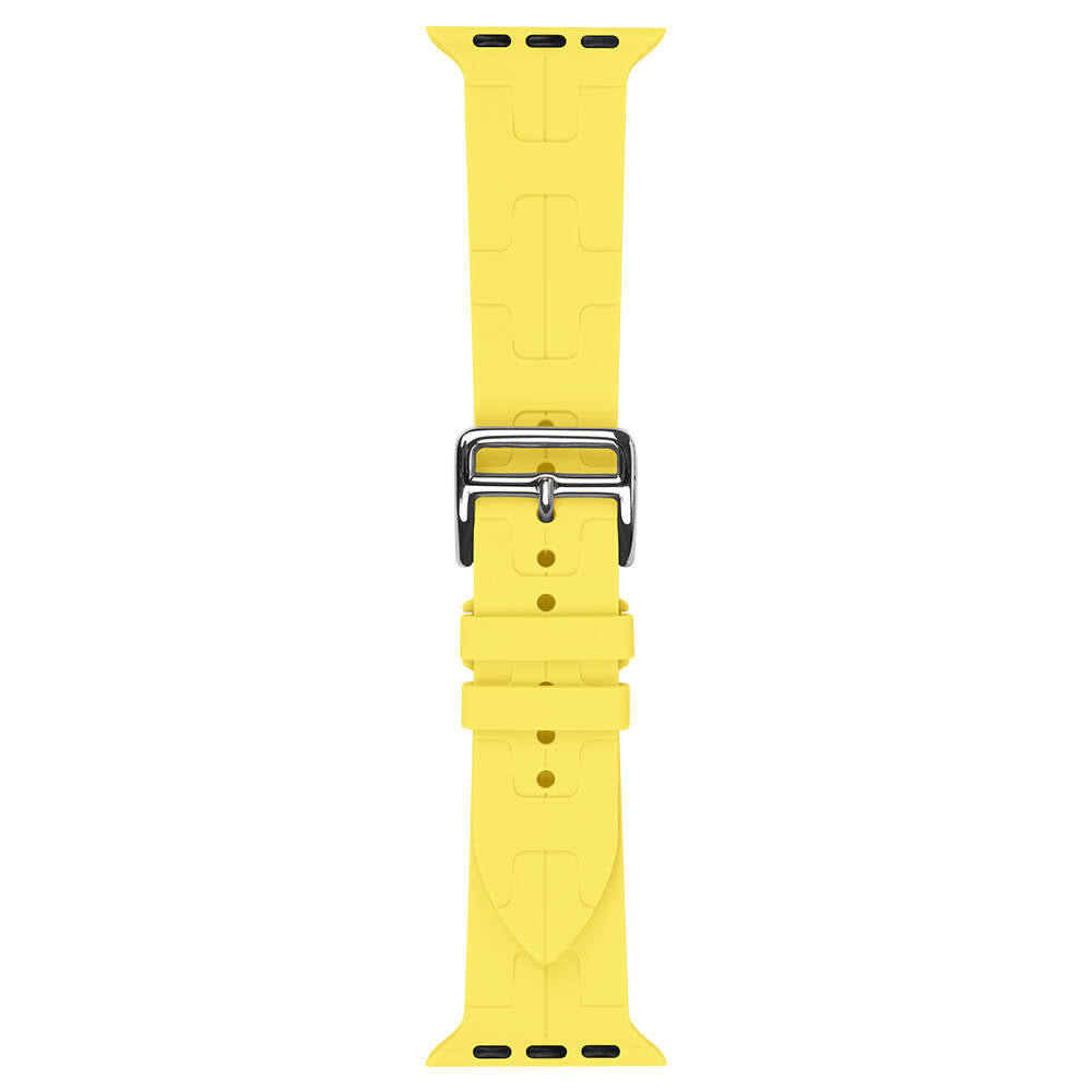 Apple Watch 42mm KRD-92 Silikon Kordon Sarı