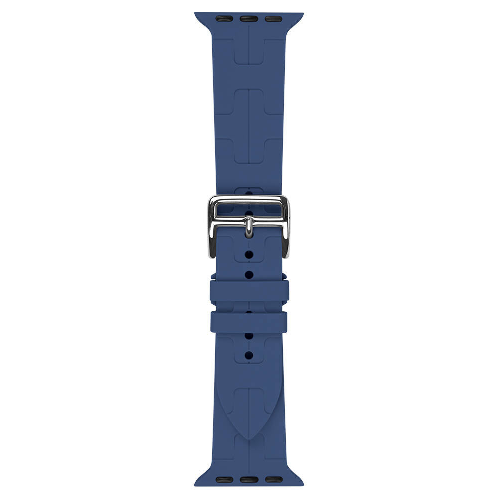 Apple Watch 42mm KRD-92 Silikon Kordon Koyu Kırmızı
