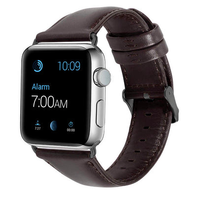 Apple Watch 42mm Luxury Leather Deri Kordon NO1