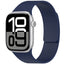 Apple Watch 42mm Zore KRD-136 Kabartma Desenli Silikon Kordon Açık Yeşil