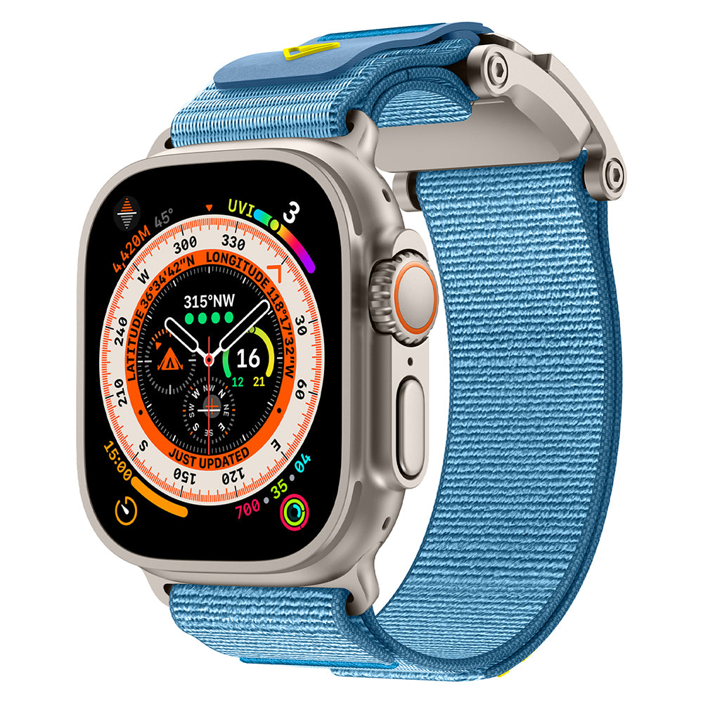 Apple Watch 42mm Zore KRD-154 Naylon Kumaş Hasır Örgülü Kordon