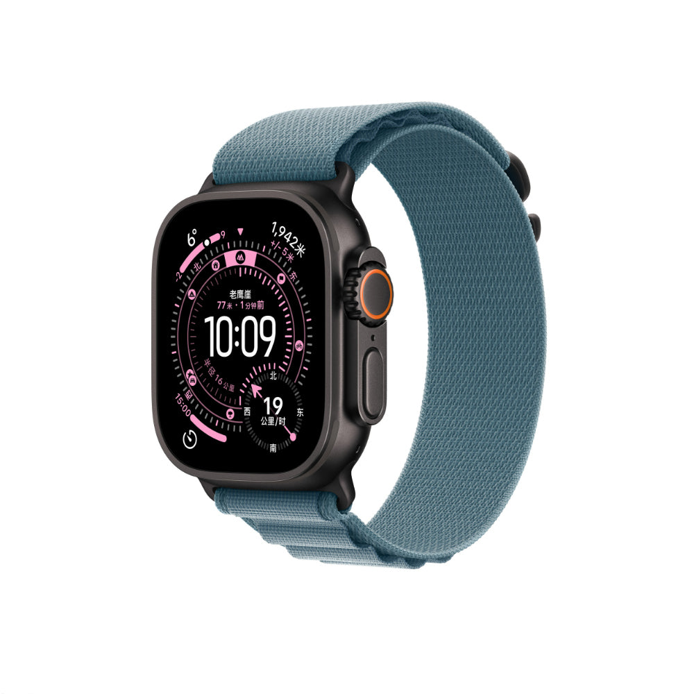Apple Watch 42mm Zore KRD-74 Hasır Kordon Açık Mavi