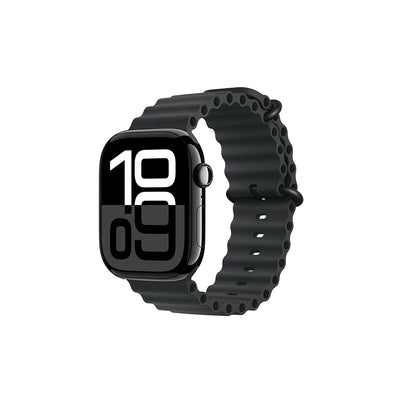 Apple Watch 42mm Zore KRD-75 Silikon Kordon Mat Siyah