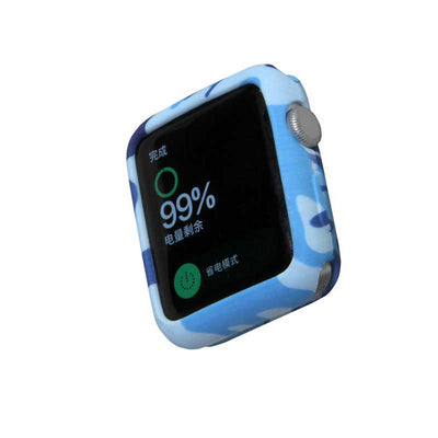Apple Watch 42mm Zore Soldier Tpu Mavi