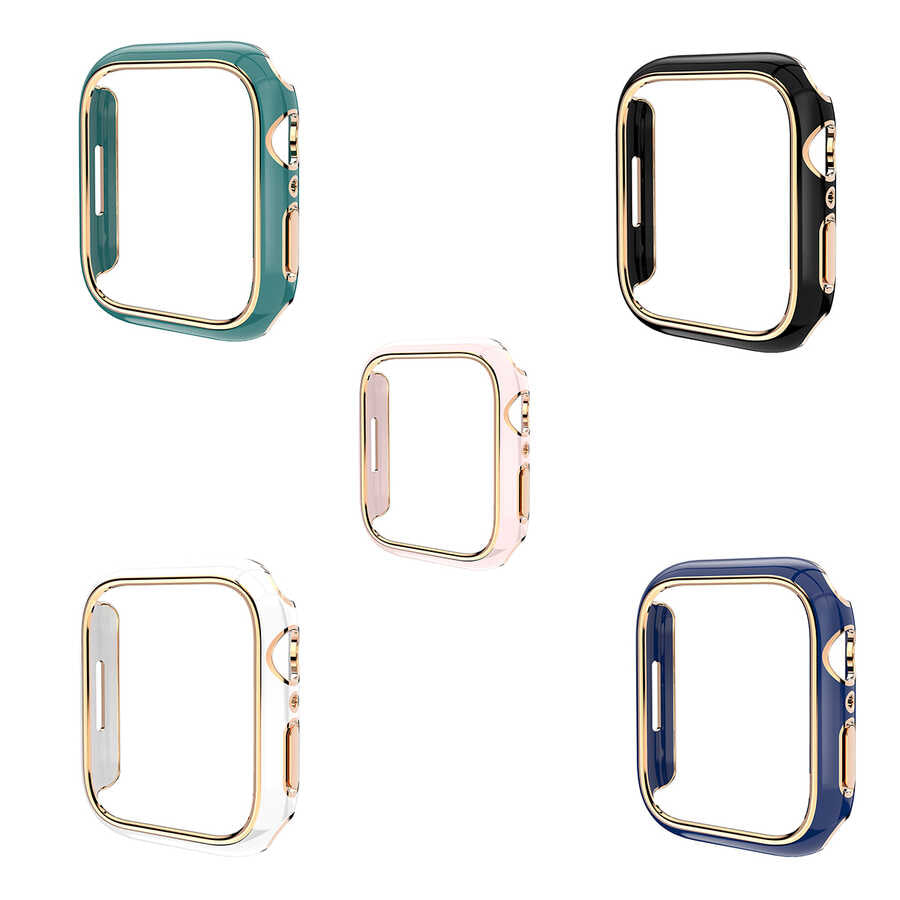 Apple Watch 42mm Zore Watch Gard 06 Sert PC Koruyucu Yeşil