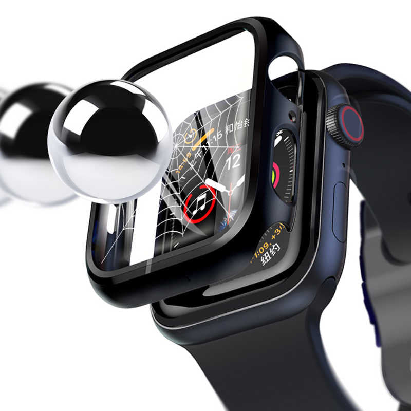Apple Watch 42mm Zore Watch Gard Ekran Koruyucu Siyah