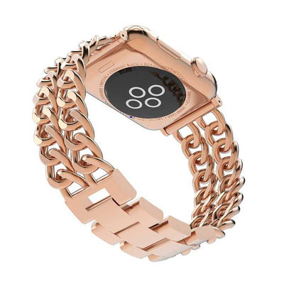 Apple Watch 44mm Cowboy Metal Kordon Rose Gold