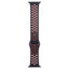 Apple Watch 44mm Kordon Yeni Seri 2023 KRD-02 Silikon Strap Kayış Siyah