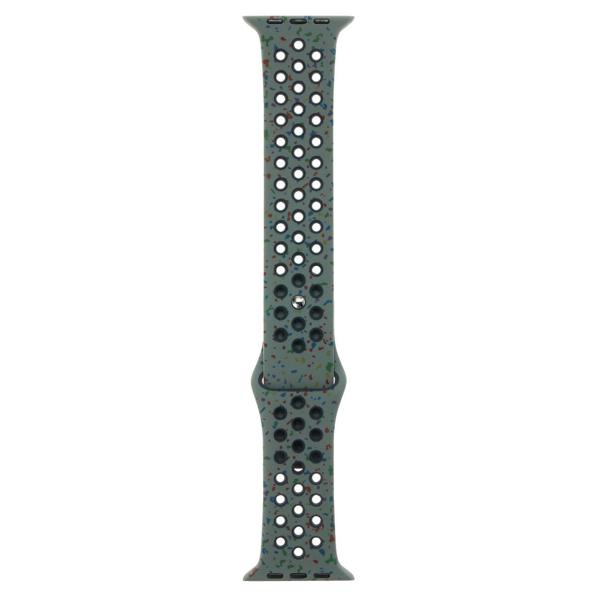 Apple Watch 44mm Kordon Yeni Seri 2023 KRD-02 Silikon Strap Kayış Turuncu