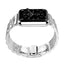 Apple Watch 44mm KRD-14 Metal Kordon Gümüş