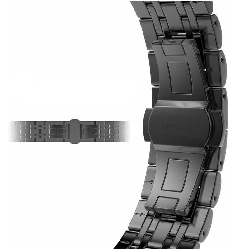 Apple Watch 44mm KRD-14 Metal Kordon Gümüş