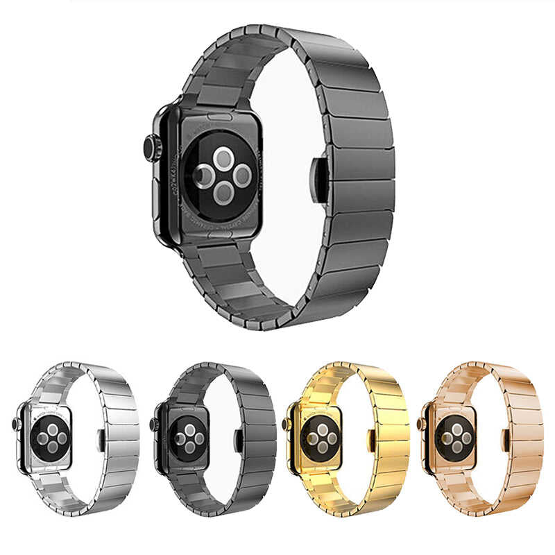 Apple Watch 44mm KRD-16 Seramik Kordon Siyah