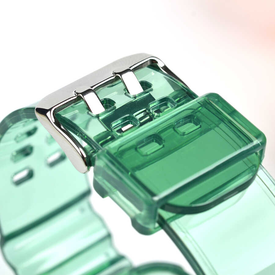 Apple Watch 44mm KRD-27 Silikon Kordon Sarı