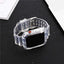 Apple Watch 44mm KRD-27 Silikon Kordon Renksiz