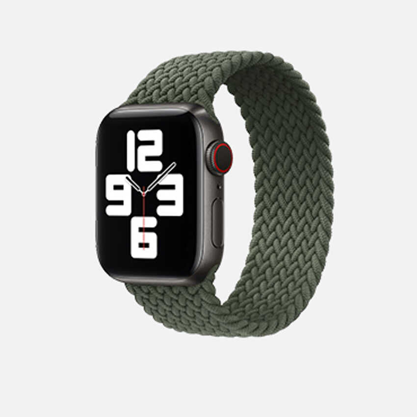 Apple Watch 44mm KRD-32 Medium Kordon Gri