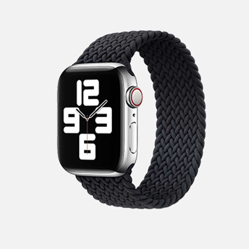 Apple Watch 44mm KRD-32 Small Kordon Siyah