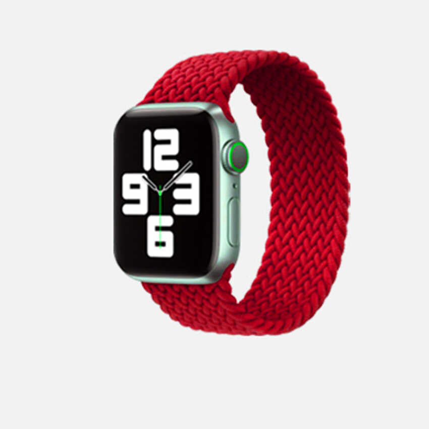 Apple Watch 44mm KRD-32 Small Kordon Kırmızı