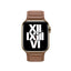 Apple Watch 44mm KRD-34 Deri Kordon Kahverengi