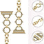 Apple Watch 44mm KRD-56 Metal Kordon Gold