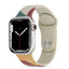 Apple Watch 44mm KRD-62 Silikon Kordon Grape Fruit