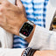 Apple Watch 44mm KRD-63 Metal Kordon Siyah